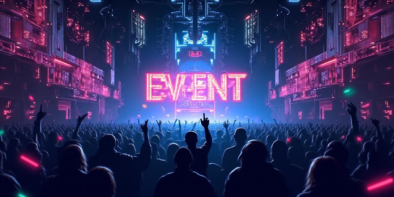 Creative social media marketing campaign for electronic music event